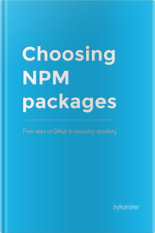 There are 350 000 NPM packages. Your task: pick one.