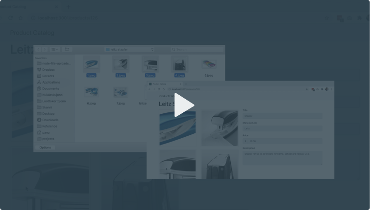 Product Catalog project